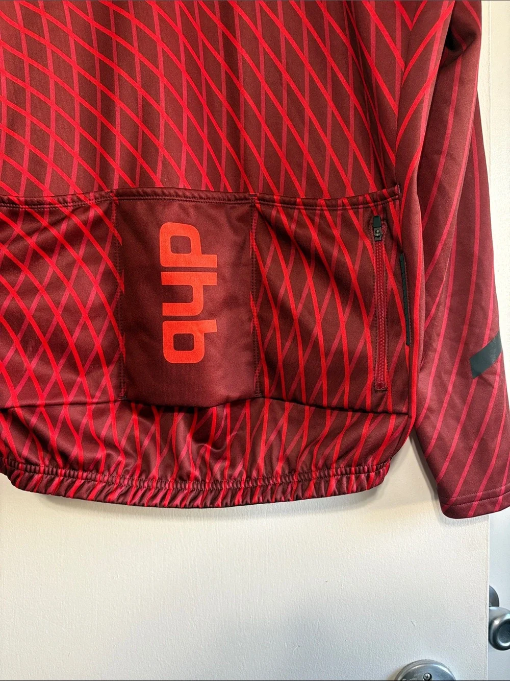 Dhb Blok Men’s Cycling Long Sleeve Zip Up